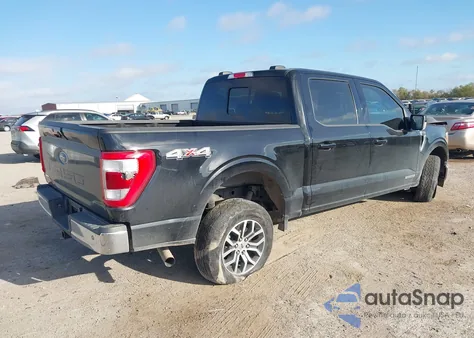 2022 Ford F-150 Lariat z USA, uszkodzony, nr VIN 1FTFW1ED9NFA46666